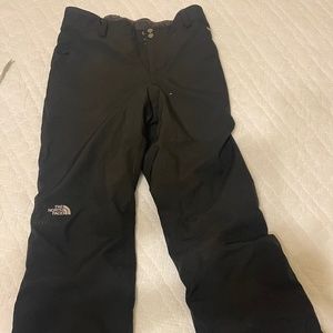 The North Face Girls XL 18 Black Polyester Snow Pants HyVent